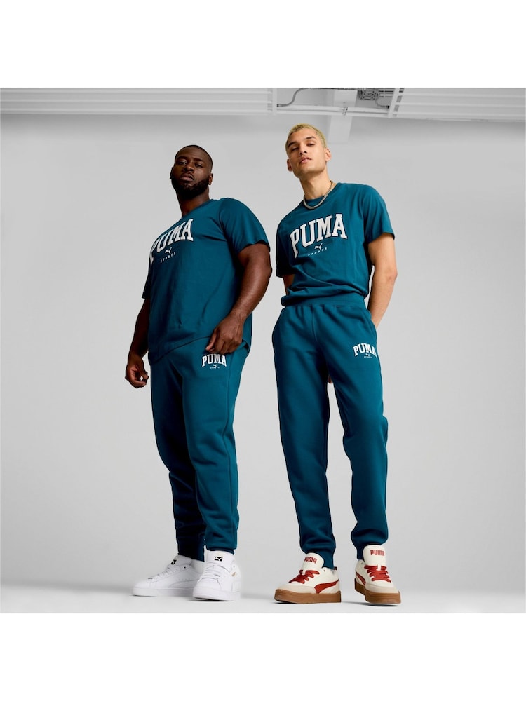 Puma Green Mens Squad Joggers - Image 1 of 6