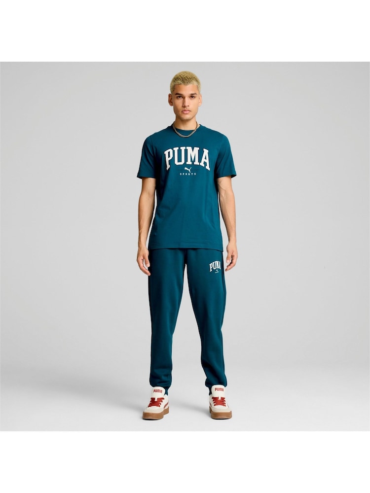 Puma Green Mens Squad Joggers - Image 2 of 6