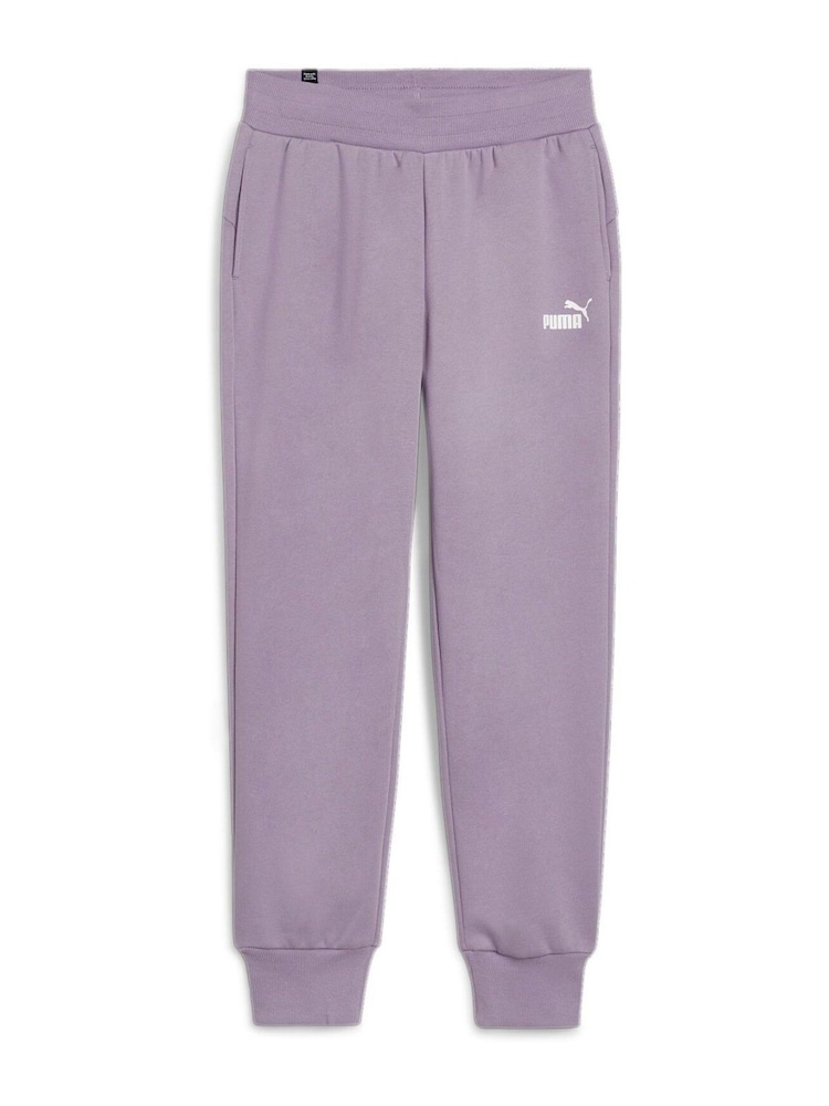 Puma Purple Womens Essentials Sweatpants - Image 6 of 6