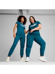 Puma Green Womens Essentials Sweatpants - Image 1 of 6