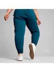 Puma Green Womens Essentials Sweatpants - Image 6 of 6