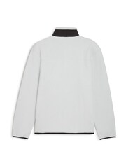 Puma Grey Mens Quarter Zip Fleece Golf Top - Image 6 of 6