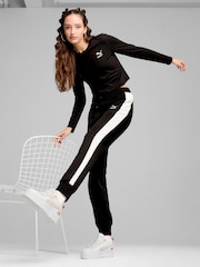 Puma Black Womens Iconic T7 Trackpants - Image 4 of 6