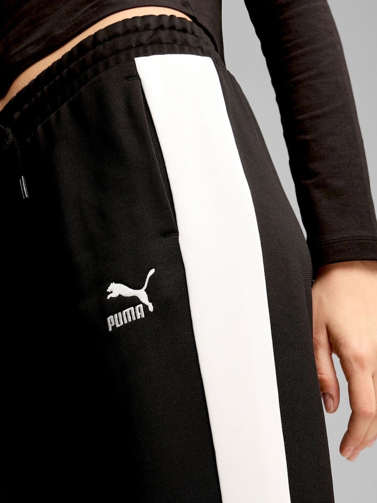 Puma Black Womens Iconic T7 Trackpants - Image 6 of 6
