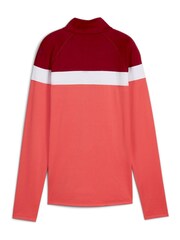 Rot - Puma Golf Leichtes Top mit viertel Reissverschluss für Damen - Bild 2 von 2