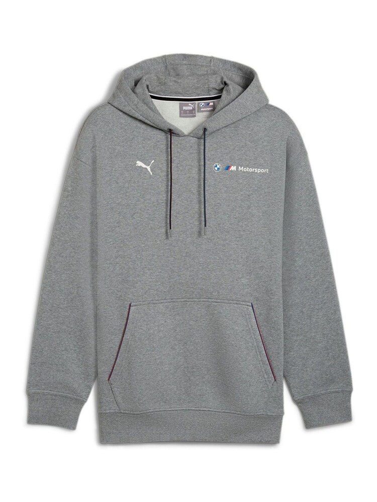 Grå - Puma Herr BMW M Motorsport ESS+ Fleece Huvtröja - Bild 6 av 6 Grå - Puma Herr BMW M Motorsport ESS+ Fleece Huvtröja - Bild 6 av 6