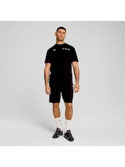 Puma Black Mens BMW M Motorsport ESS+ Logo T-Shirt - Image 3 of 4