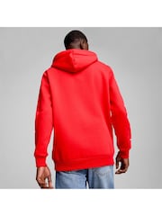 Puma Red Mens F1 ESS Logo Fleece Hoodie - Image 4 of 6