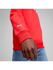 Puma Red Mens F1 ESS Logo Fleece Hoodie - Image 6 of 6