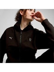 Puma Black Womens Scuderia Ferrari Style Hoodie - Image 5 of 6