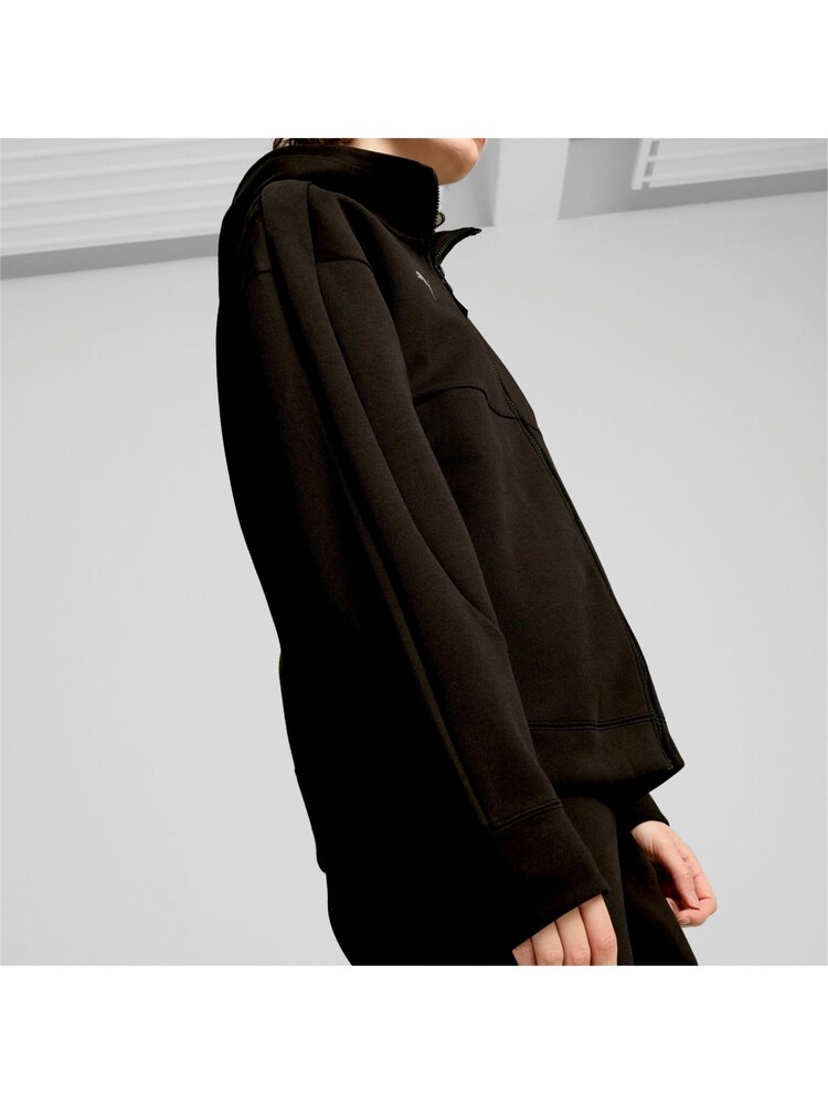 Puma Black Womens Scuderia Ferrari Style Hoodie - Image 6 of 6