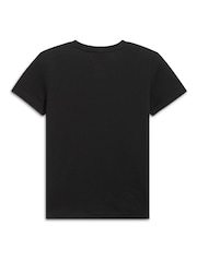 Puma Black Boys Scuderia Ferrari Race Big Shield T-Shirt - Image 2 of 2