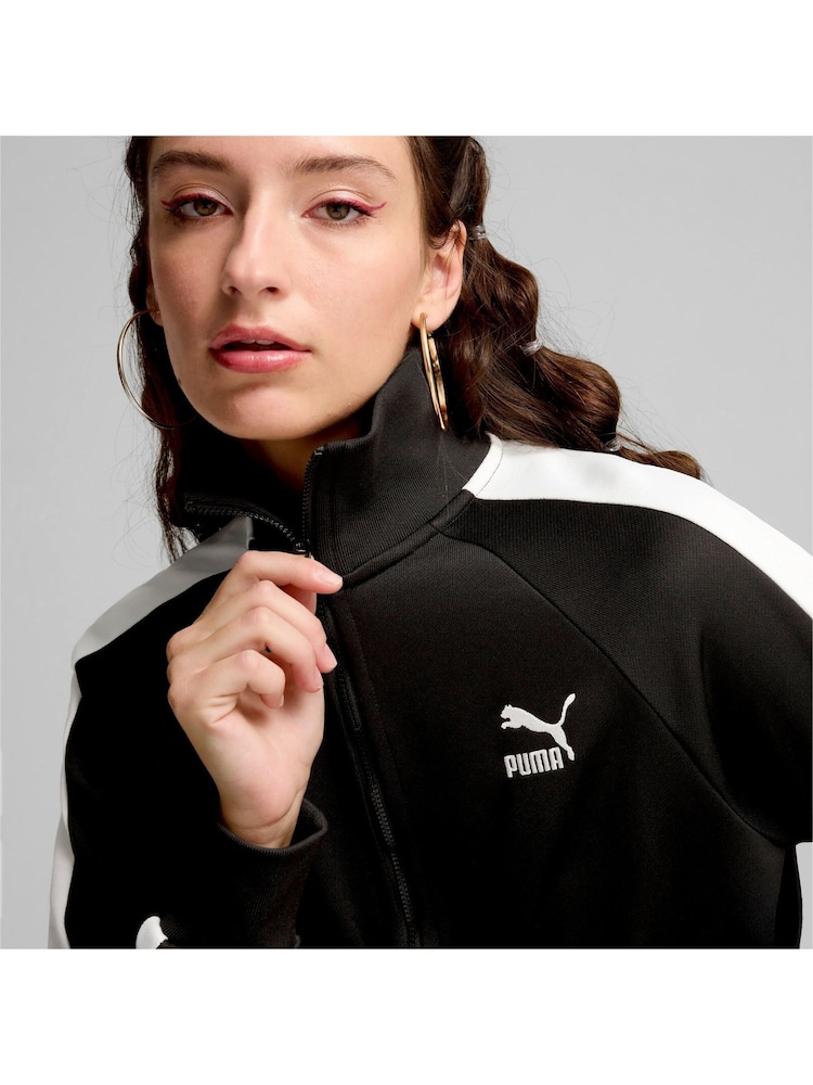 Puma Black Womens Iconic T7 Track Jacket - Image 5 of 6