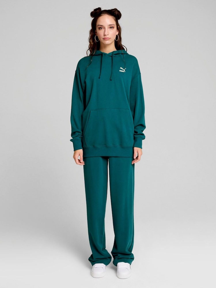 Puma Green Unisex Better Classics Hoodie - Image 2 of 4