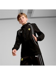 Puma Black Boys Scuderia Ferrari Race Hoodie - Image 1 of 4