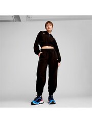 Puma Black Womens BMW M Motorsport ESS+ Half Zip Hoodie - Image 3 of 6