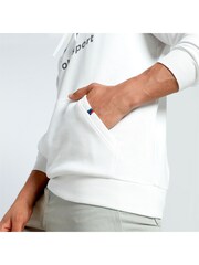 Puma White Mens BMW M Motorsport ESS Hoodie - Image 6 of 6