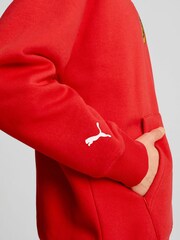 Puma Red Mens Scuderia Ferrari Race Big Shield Hoodie - Image 6 of 6