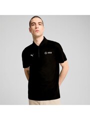 Puma Black Mens Mercedes-AMG Petronas F1 Polo Shirt - Image 1 of 6