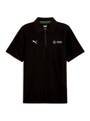Puma Black Mens Mercedes-AMG Petronas F1 Polo Shirt - Image 5 of 6