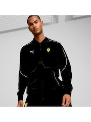 Puma Black Mens Scuderia Ferrari Race MT7+ Jacket - Image 1 of 6