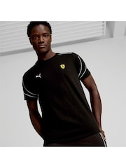 Puma Black Mens Scuderia Ferrari Race MT7+ T-Shirt - Image 1 of 6