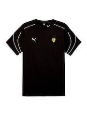 Puma Black Mens Scuderia Ferrari Race MT7+ T-Shirt - Image 5 of 6
