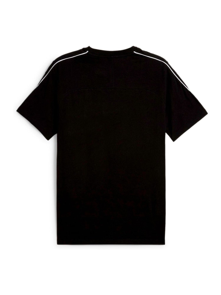Puma Black Mens Scuderia Ferrari Race MT7+ T-Shirt - Image 6 of 6
