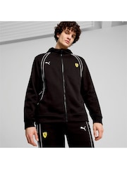 Puma Black Mens Scuderia Ferrari Race Hoodie - Image 1 of 6