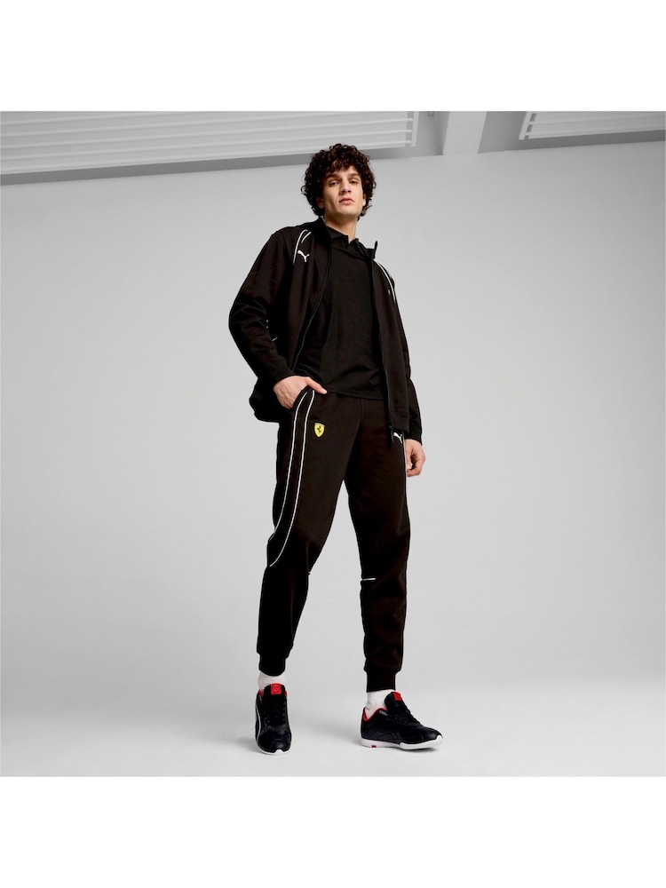 Puma Black Mens Scuderia Ferrari Race Hoodie - Image 2 of 6