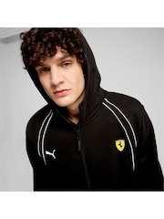 Puma Black Mens Scuderia Ferrari Race Hoodie - Image 4 of 6