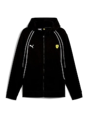 Puma Black Mens Scuderia Ferrari Race Hoodie - Image 6 of 6
