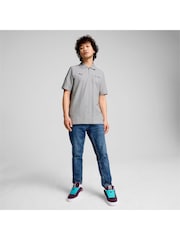 Puma Grey Mens Mercedes-AMG Petronas F1 Polo Shirt - Image 4 of 6