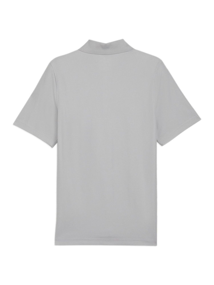 Puma Grey Mens Mercedes-AMG Petronas F1 Polo Shirt - Image 6 of 6