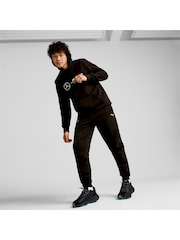 Negro - Puma Mens Mercedes-AMG Petronas F1 ESS Trousers - Imagen 3 de 6