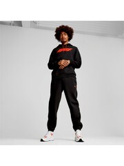 Puma Black Mens F1 ESS Logo Fleece Hoodie - Image 4 of 6