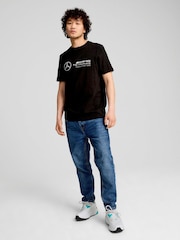 Noir - T-shirt Puma Mercedes-AMG Petronas F1 ESS logo homme - Image 2 de 5