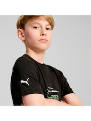 Puma Black Boys Mercedes-AMG Petronas F1 Logo T-Shirt - Image 4 of 6