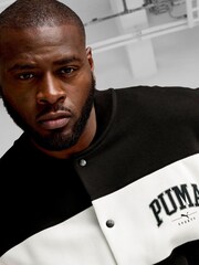 Puma Black Mens SQUAD Bomber Jacket - Image 5 of 6