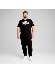 Puma Black Mens Squad 100% Cotton T-Shirt - Image 6 of 6