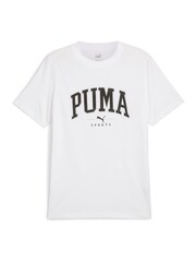 Puma White Mens Squad 100% Cotton T-Shirt - Image 6 of 6