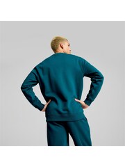 Puma Green Mens SQUAD Crewneck Sweatshirt - Image 3 of 6