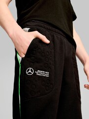 Puma Black Boys Mercedes-AMG Petronas F1 Sweatpants - Image 4 of 6