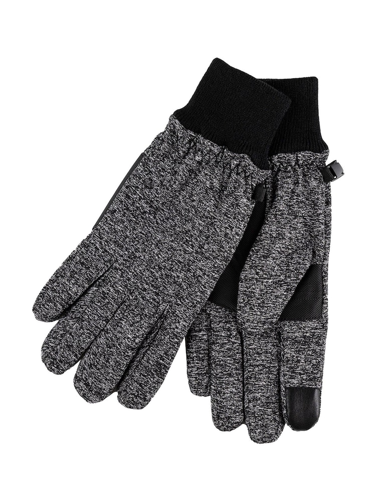 Totes Mens Isotoner Water Repellent Stretch Gloves - Imagen 1 de 1