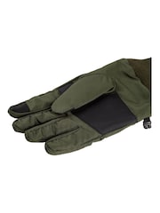 Verde - Guantes acolchados impermeables de hombre con puños de canalé de Totes Isotoner - Imagen 5 de 5