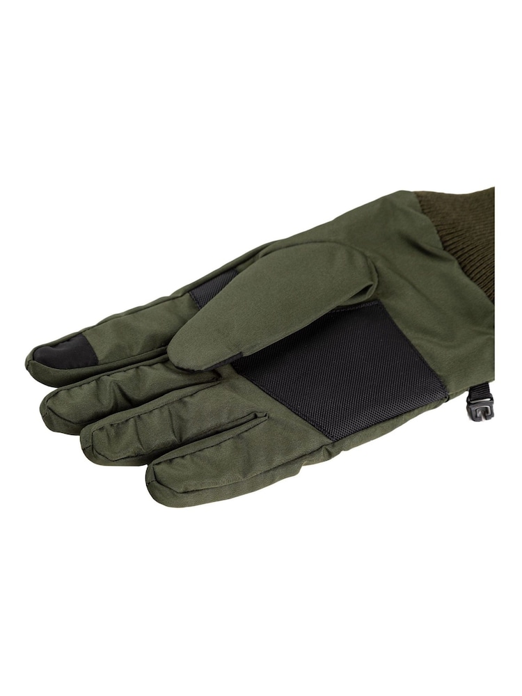 Verde - Guantes acolchados impermeables de hombre con puños de canalé de Totes Isotoner - Imagen 5 de 5 Verde - Guantes acolchados impermeables de hombre con puños de canalé de Totes Isotoner - Imagen 5 de 5