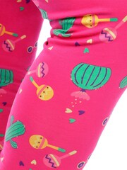Harry Bear Purple Glitter Cactus Short Sleeve 100% Cotton Pyjamas - Image 3 of 6