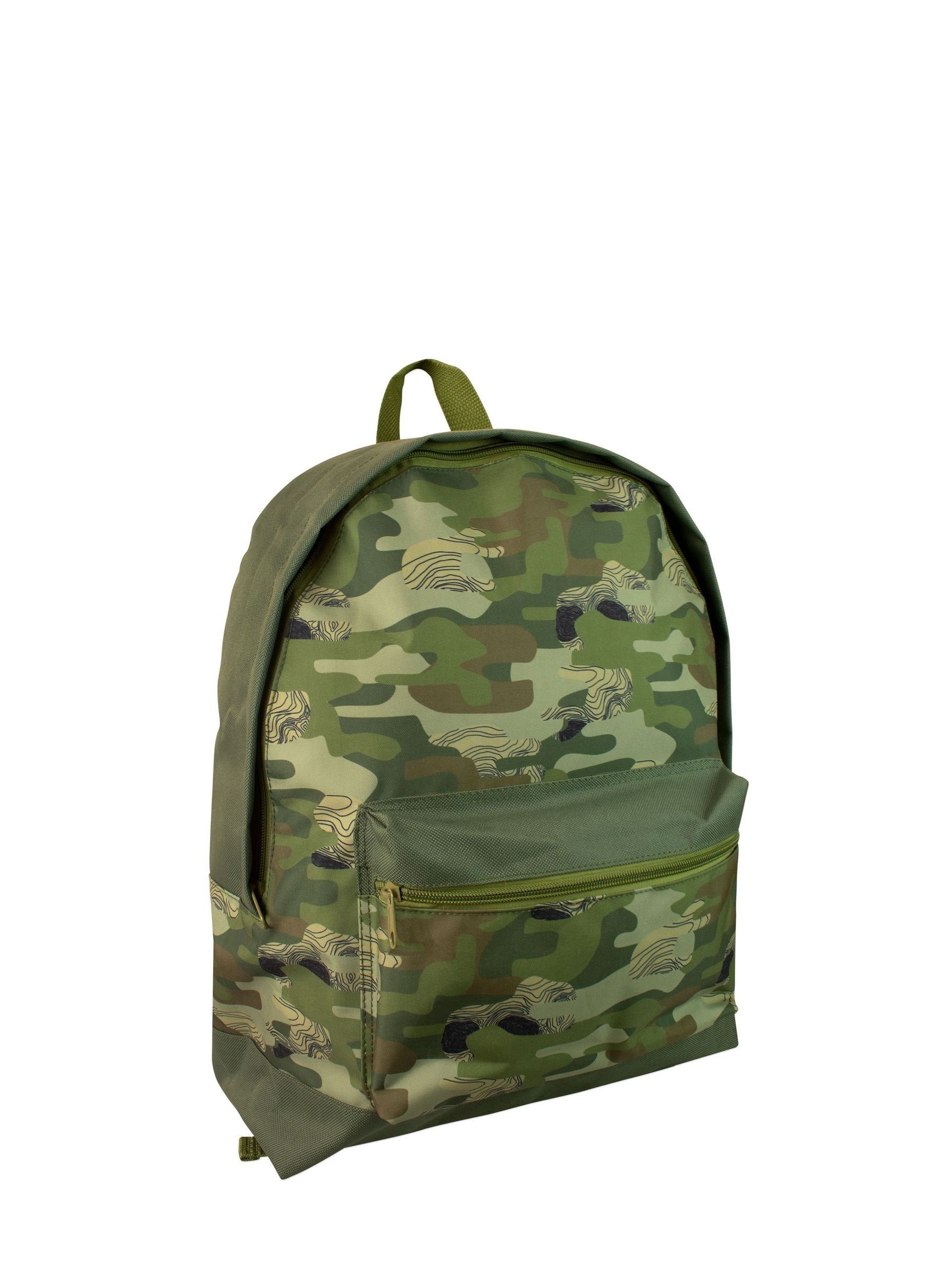 Harry Bear Jungen Rucksack Camouflage Grün - 43x34x10 Cm, Gepolsterte Träger
