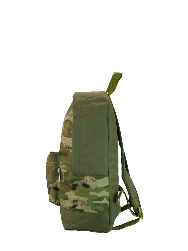 Harry Bear Green Camouflage Backpack - Image 4 of 5