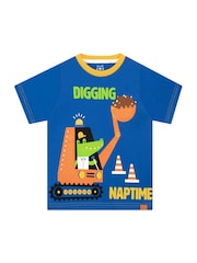 Летняя короткая пижама Harry Bear Digger - Image 2 of 6
